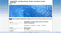 Desktop Screenshot of handaverk.n.nu